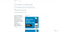 Desktop Screenshot of cccseminarsathpc.wordpress.com