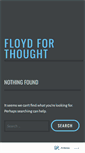 Mobile Screenshot of floydforthought.wordpress.com