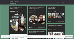 Desktop Screenshot of meetonline.wordpress.com