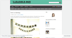 Desktop Screenshot of lababble.wordpress.com