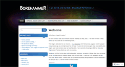Desktop Screenshot of borehammer.wordpress.com