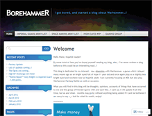 Tablet Screenshot of borehammer.wordpress.com