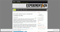 Desktop Screenshot of experimentaco.wordpress.com