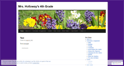 Desktop Screenshot of mhollowayodyssey.wordpress.com