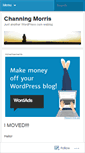 Mobile Screenshot of channingmorris.wordpress.com