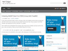 Tablet Screenshot of netcodger.wordpress.com