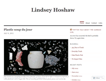 Tablet Screenshot of lindseyhoshaw.wordpress.com