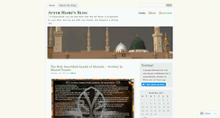 Desktop Screenshot of afterhijri.wordpress.com