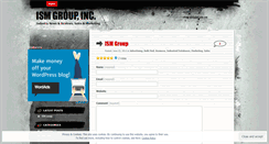 Desktop Screenshot of ismgroupinc.wordpress.com