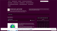 Desktop Screenshot of jessicaslawnow.wordpress.com