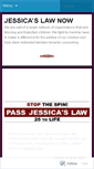 Mobile Screenshot of jessicaslawnow.wordpress.com