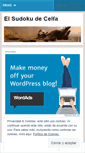 Mobile Screenshot of elsudokudecelfa.wordpress.com