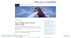 Desktop Screenshot of godzillafun.wordpress.com