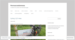 Desktop Screenshot of pennosrandomness.wordpress.com