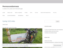 Tablet Screenshot of pennosrandomness.wordpress.com