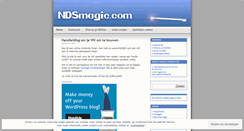Desktop Screenshot of ndsmagic.wordpress.com