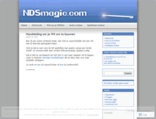 Tablet Screenshot of ndsmagic.wordpress.com