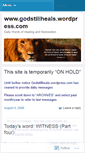 Mobile Screenshot of godstillheals.wordpress.com