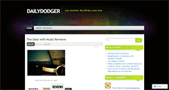 Desktop Screenshot of dailydodger.wordpress.com