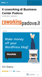 Mobile Screenshot of coworkingpadova.wordpress.com