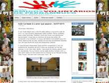 Tablet Screenshot of amigosvoluntariospe.wordpress.com