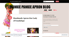 Desktop Screenshot of hankiepankieaprons.wordpress.com