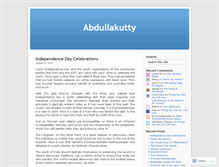 Tablet Screenshot of abdullakutty.wordpress.com