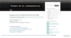 Desktop Screenshot of gerryesquivel.wordpress.com