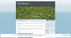 Desktop Screenshot of onhomerspond.wordpress.com