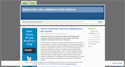 Desktop Screenshot of marketingandcommunication.wordpress.com