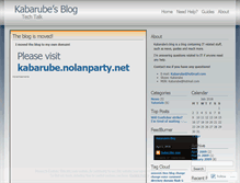 Tablet Screenshot of kabarube.wordpress.com