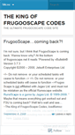 Mobile Screenshot of frugooownage.wordpress.com