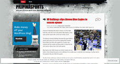 Desktop Screenshot of pilipinasports.wordpress.com