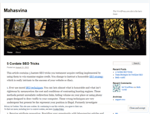 Tablet Screenshot of mahasvina.wordpress.com
