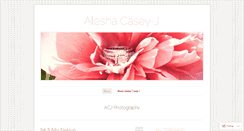 Desktop Screenshot of aleshathompson.wordpress.com