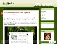 Tablet Screenshot of ecoabejita.wordpress.com
