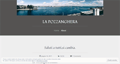 Desktop Screenshot of lapozzanghera.wordpress.com