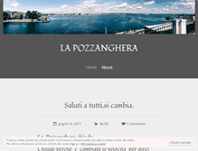 Tablet Screenshot of lapozzanghera.wordpress.com