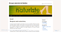 Desktop Screenshot of natquebec.wordpress.com