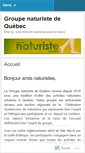 Mobile Screenshot of natquebec.wordpress.com