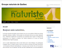 Tablet Screenshot of natquebec.wordpress.com