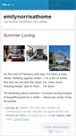 Mobile Screenshot of emilynorrisathome.wordpress.com