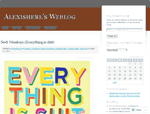 Tablet Screenshot of alexishereidrawlikenick.wordpress.com