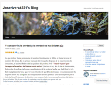 Tablet Screenshot of joserivera4321.wordpress.com