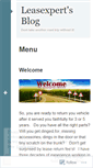 Mobile Screenshot of leasexpert.wordpress.com