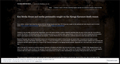 Desktop Screenshot of franklinmemories.wordpress.com