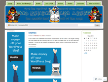 Tablet Screenshot of cpdarkagents.wordpress.com