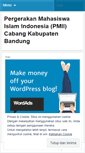 Mobile Screenshot of pmiibandung.wordpress.com