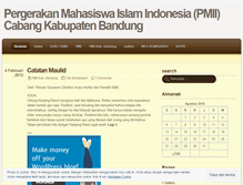 Tablet Screenshot of pmiibandung.wordpress.com