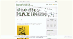 Desktop Screenshot of doodlemax.wordpress.com